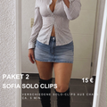 Paket 2 – Sofia Solo Clips · 15 €